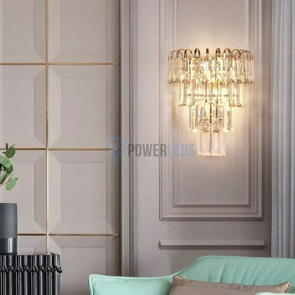 Aplica Perete 2xE14 Cristal Malli AURIE / CRISTAL / APLICA PERETE Wall Light Fixtures