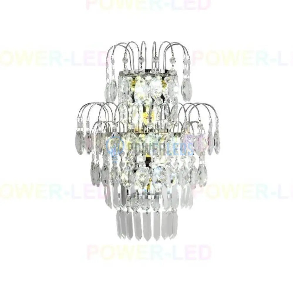 Aplica Perete Cristal April Argintie Wall Light Fixtures