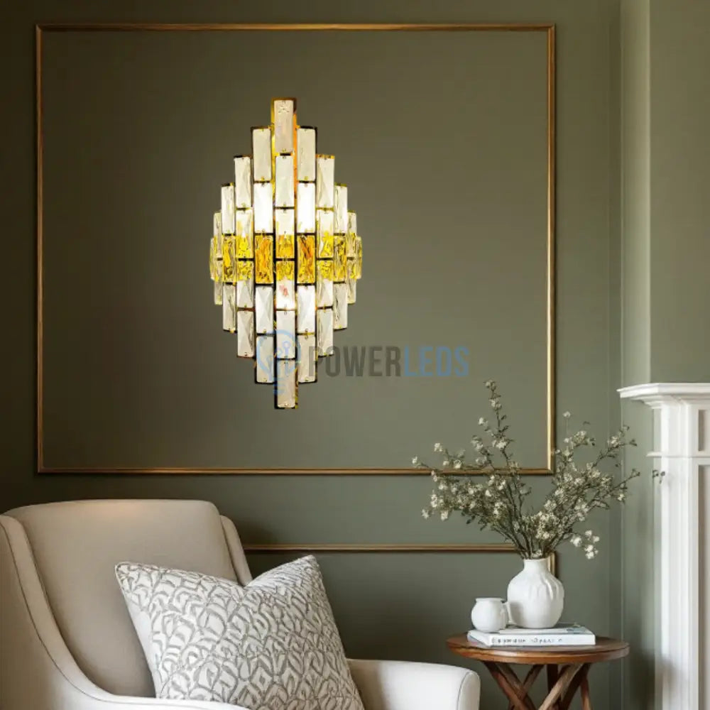 Aplica de Perete 3XE14 Bijou Royale AURIU / CRISTAL / APLICA PERETE Wall Light Fixtures