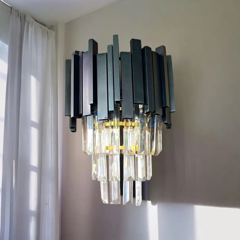 Aplica Perete Cristal Black Widow Wall Light Fixtures