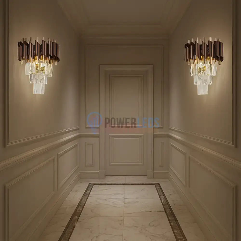 Aplica Perete Cristal RFAN 2 X E27 S9001/2KF + FGD AURIE / CRISTAL / APLICA PERETE Wall Light Fixtures