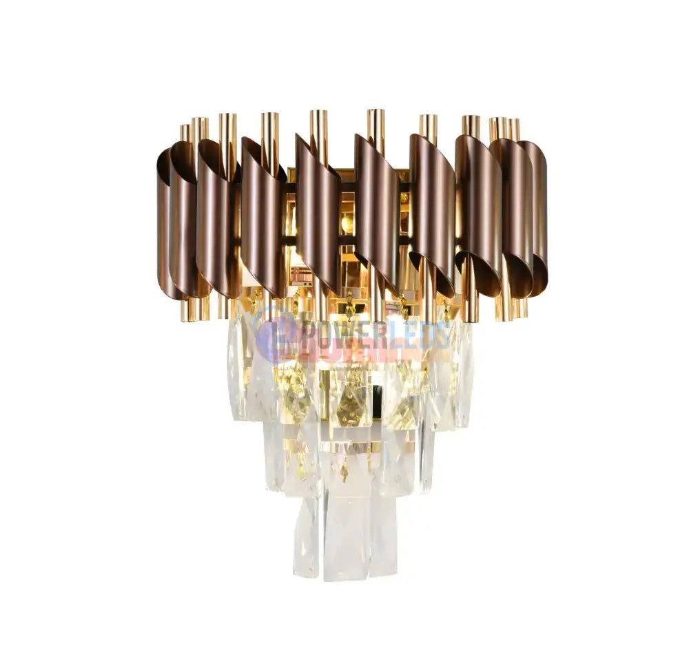 Aplica Perete Cristal RFAN 2 X E27 S9001/2KF+FGD powerleds.ro