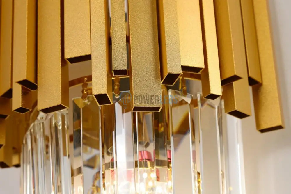 Aplica Perete Cristal Glory Aurie Wall Light Fixtures