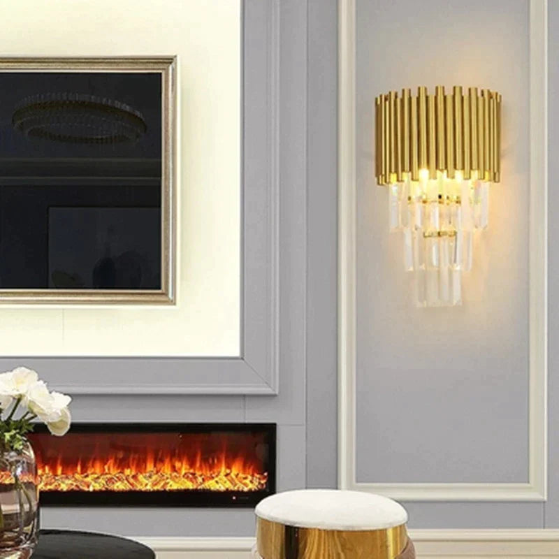 Aplica Perete Cristal Golden Wonder