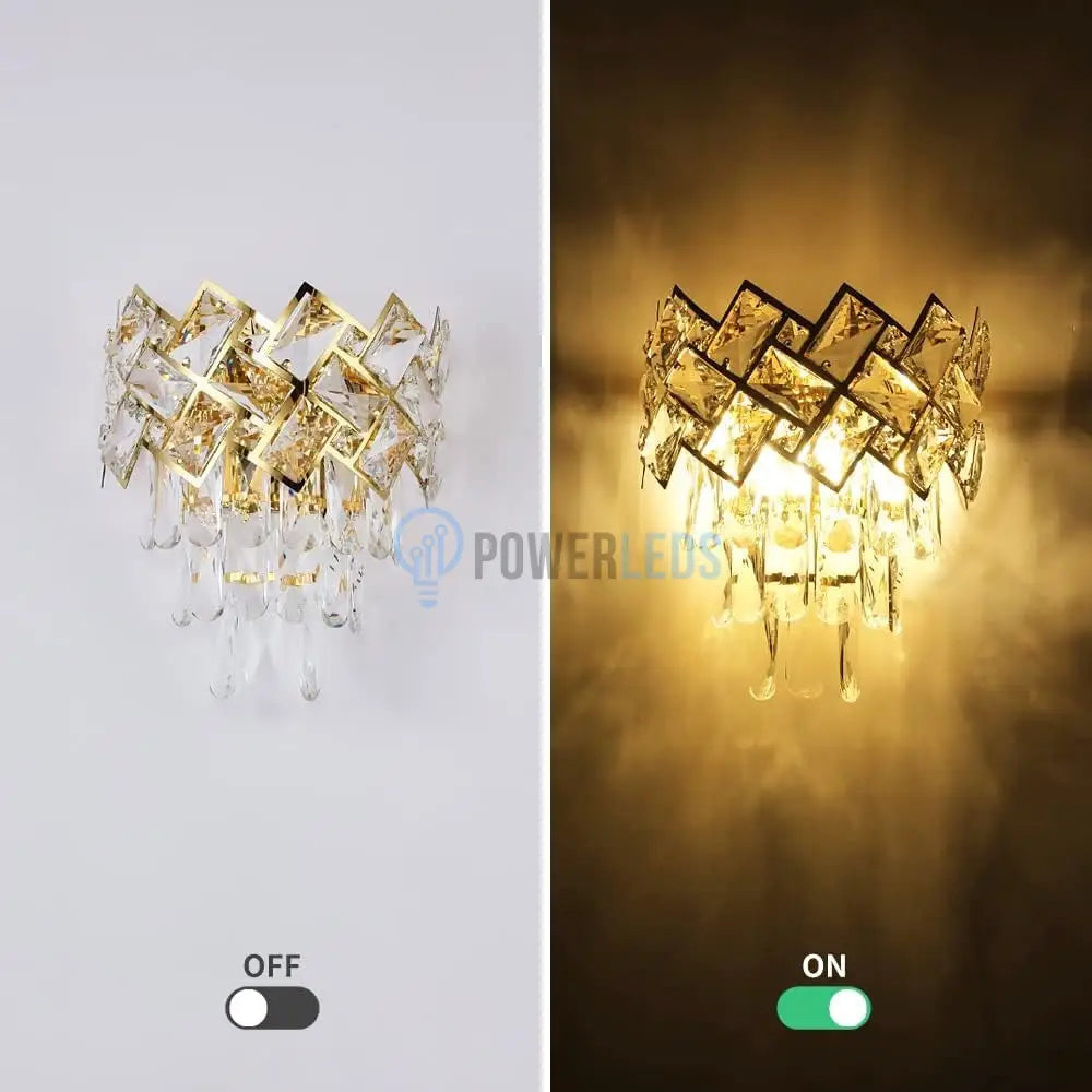 Aplica Perete Cristal Malli Wall Light Fixtures