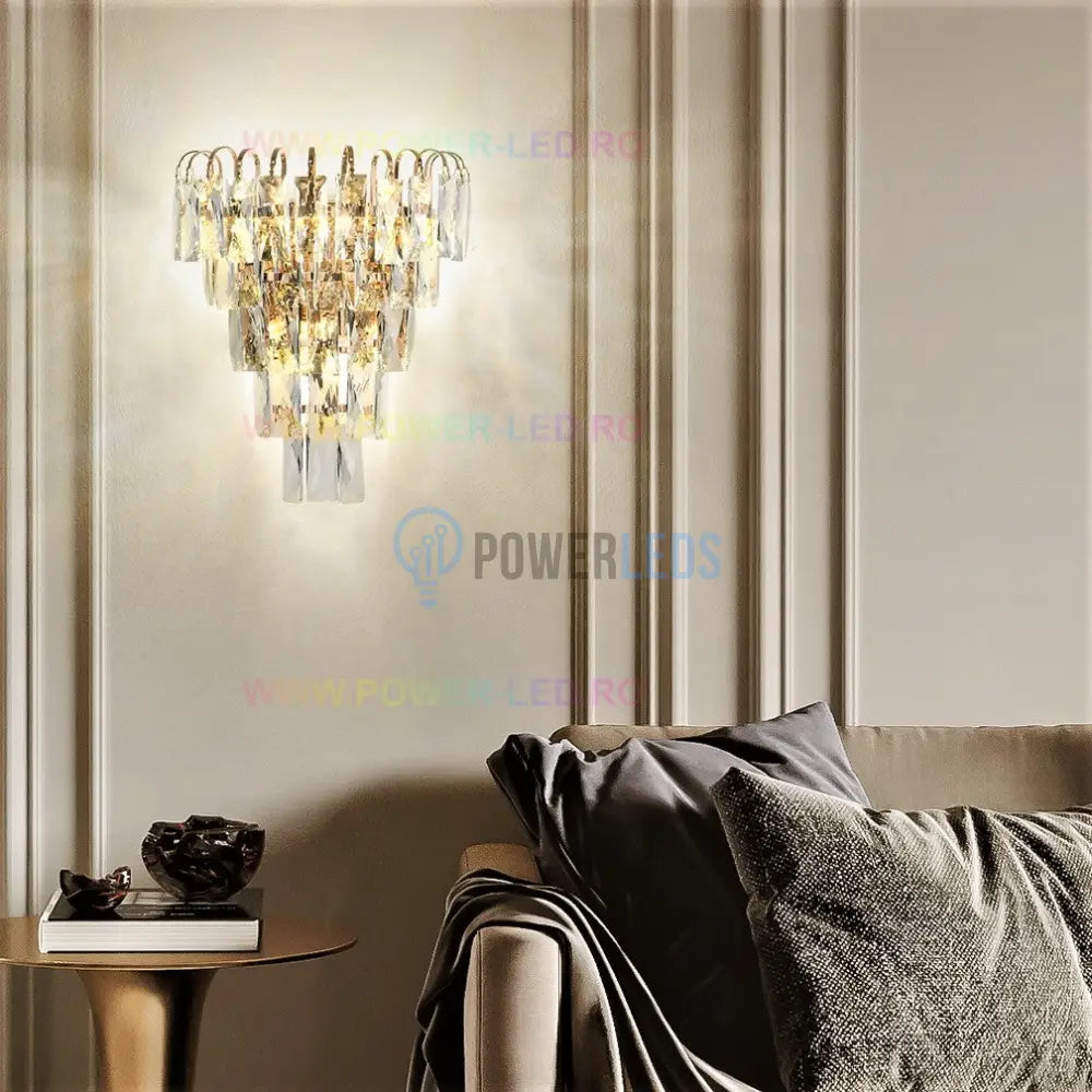 Aplica Perete Cristal May Aurie Wall Light Fixtures