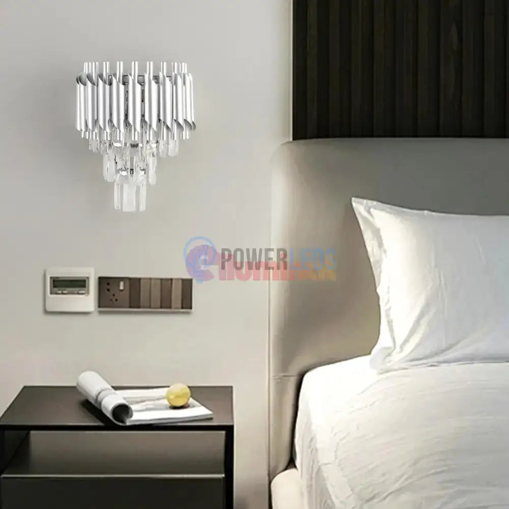 Aplica Perete Cristal Silver Panther powerleds.ro