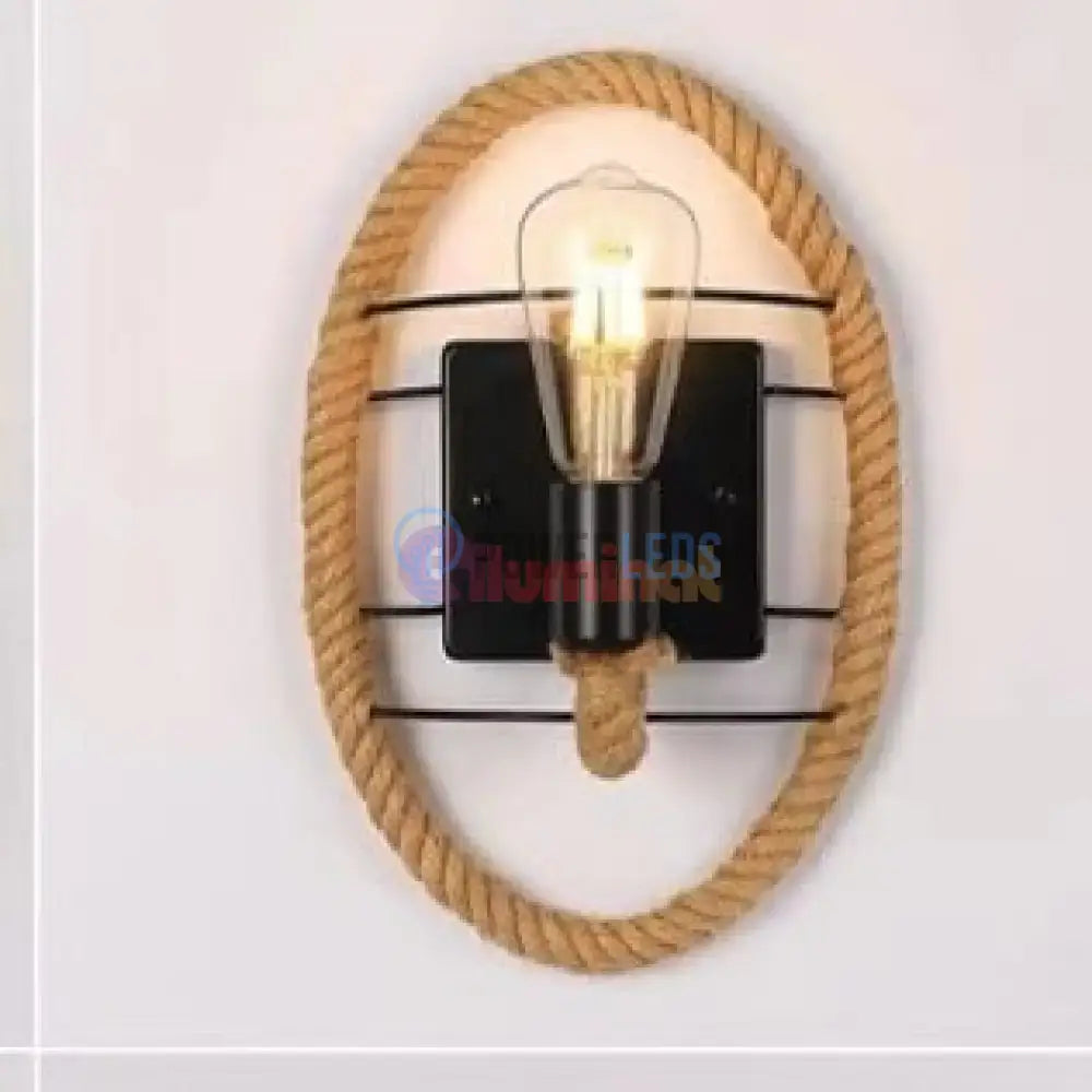 Aplica Perete Deyra Rope 1xE27 powerleds.ro