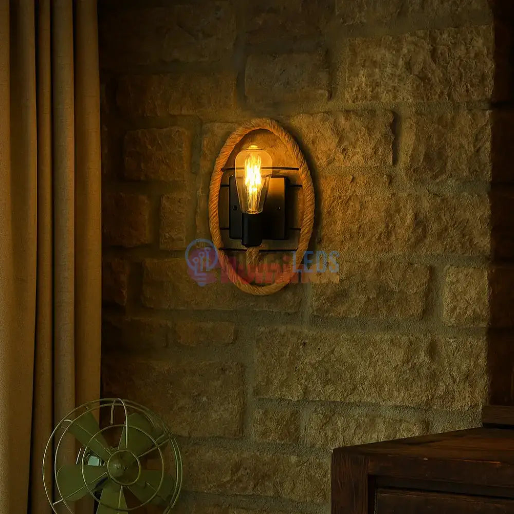 Aplica Perete Deyra Rope 1xE27 powerleds.ro