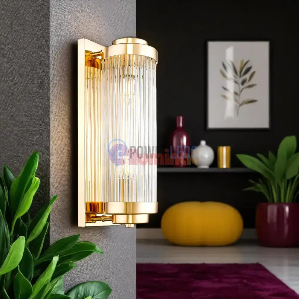 Aplica Perete Gold Luxury SERGIO Rotativa Reglabila powerleds.ro