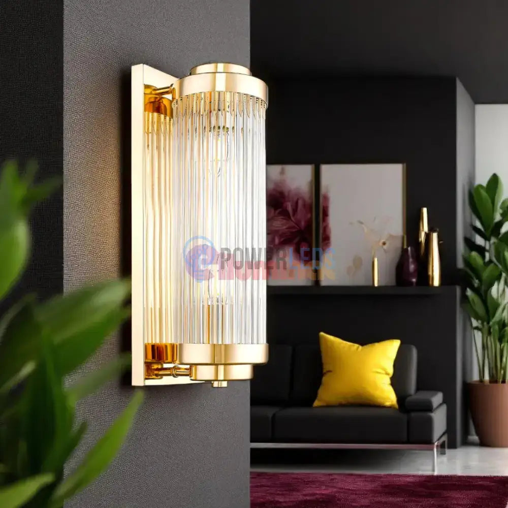 Aplica Perete Gold Luxury SERGIO Rotativa Reglabila powerleds.ro