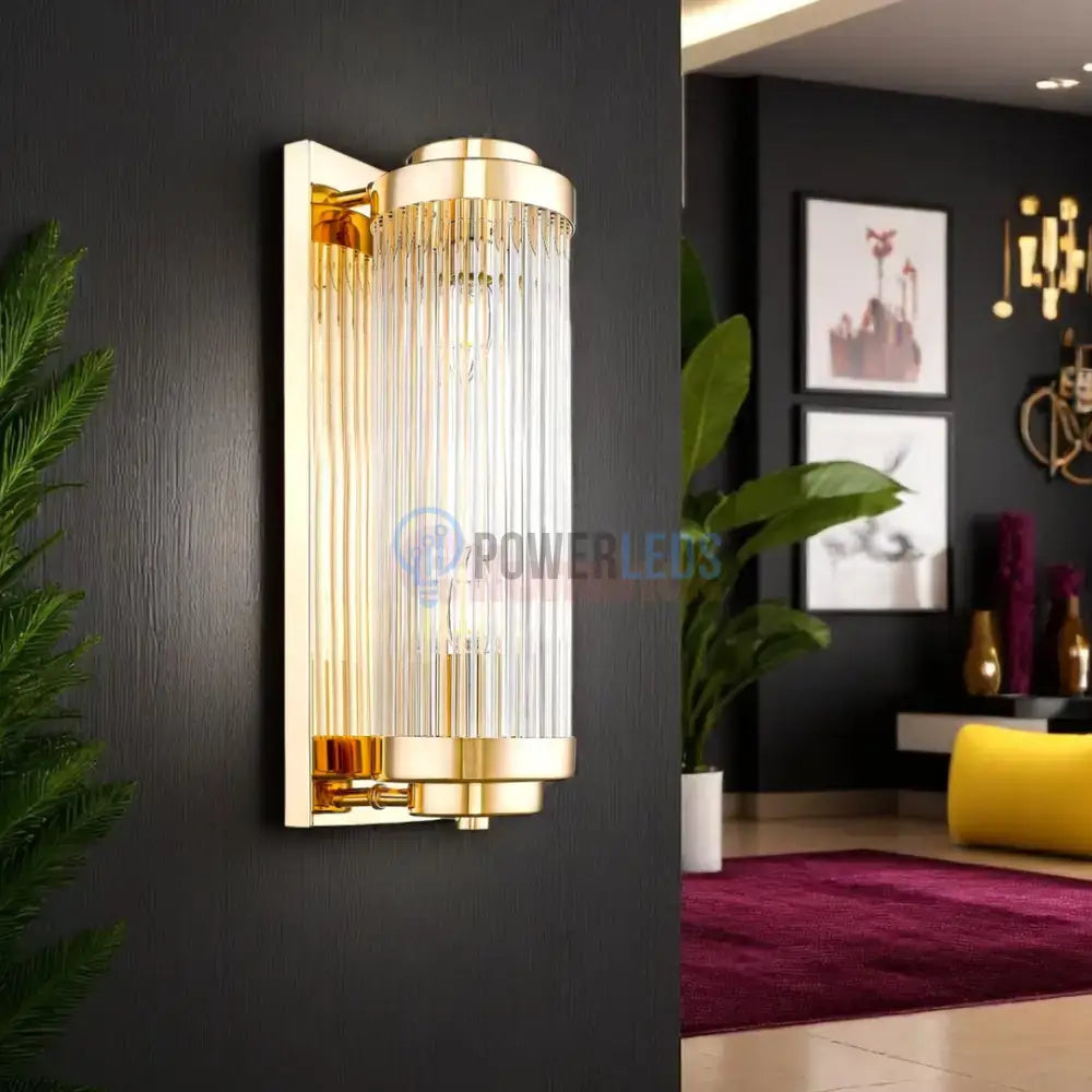 Aplica Perete Gold Luxury Reglabila 2XE14 AURIE / CRISTAL / APLICA PERETE Wall Light Fixtures