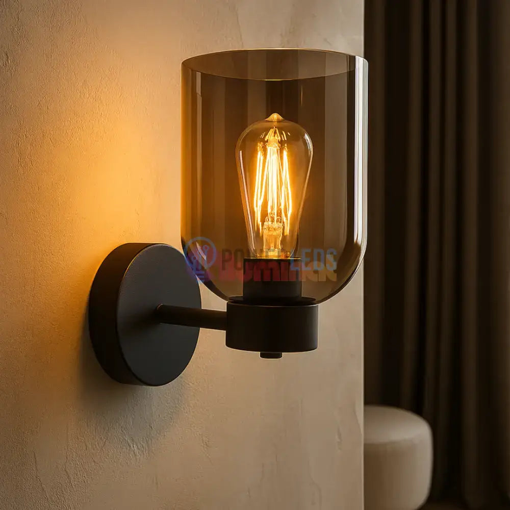 Aplica Perete 1xE27 Smokey BR-BV01-00043 powerleds.ro