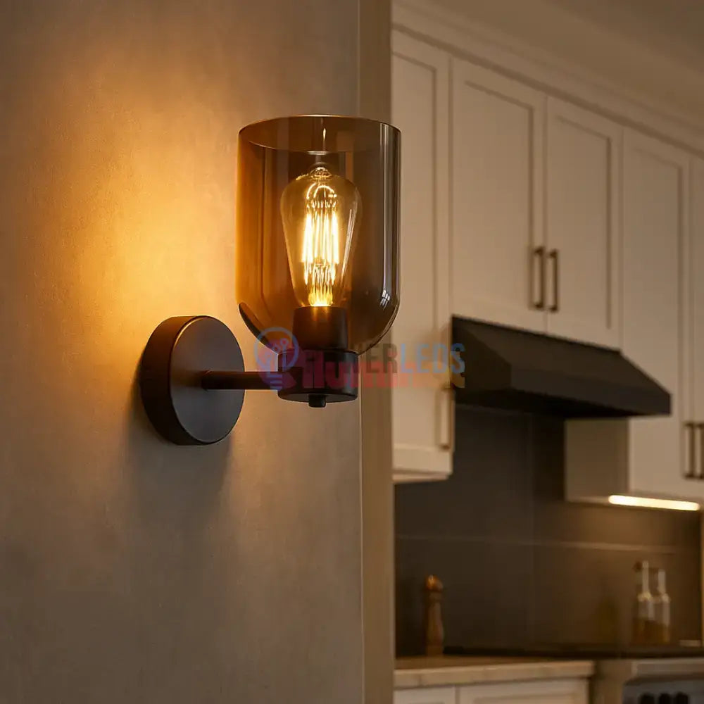Aplica Perete 1xE27 Smokey BR-BV01-00043 powerleds.ro