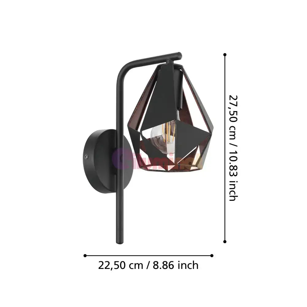 Lampa de perete EGLO CARLTON 4 43057 powerleds.ro