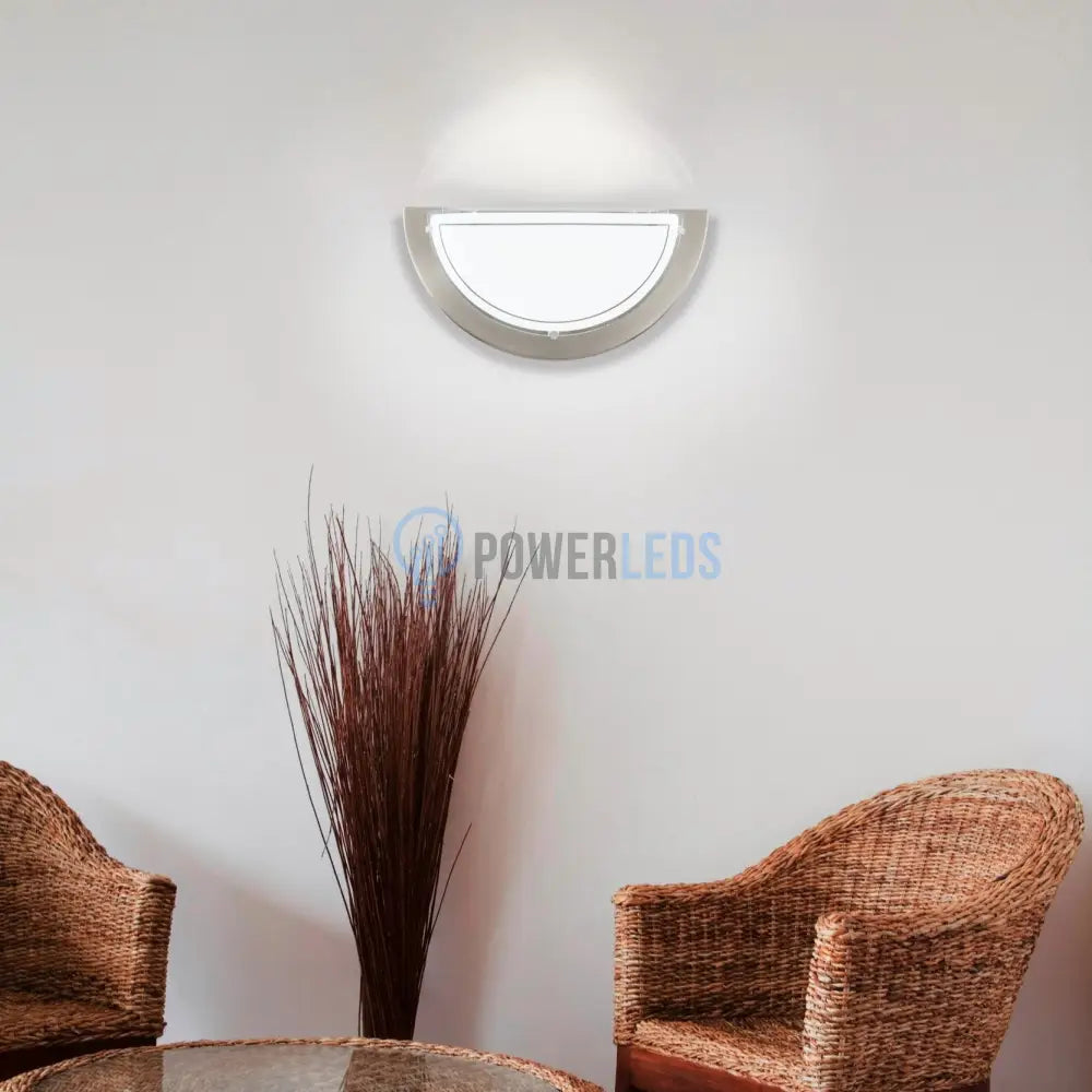 Aplica PLANET 1 Silver & White Eglo led ceiling light