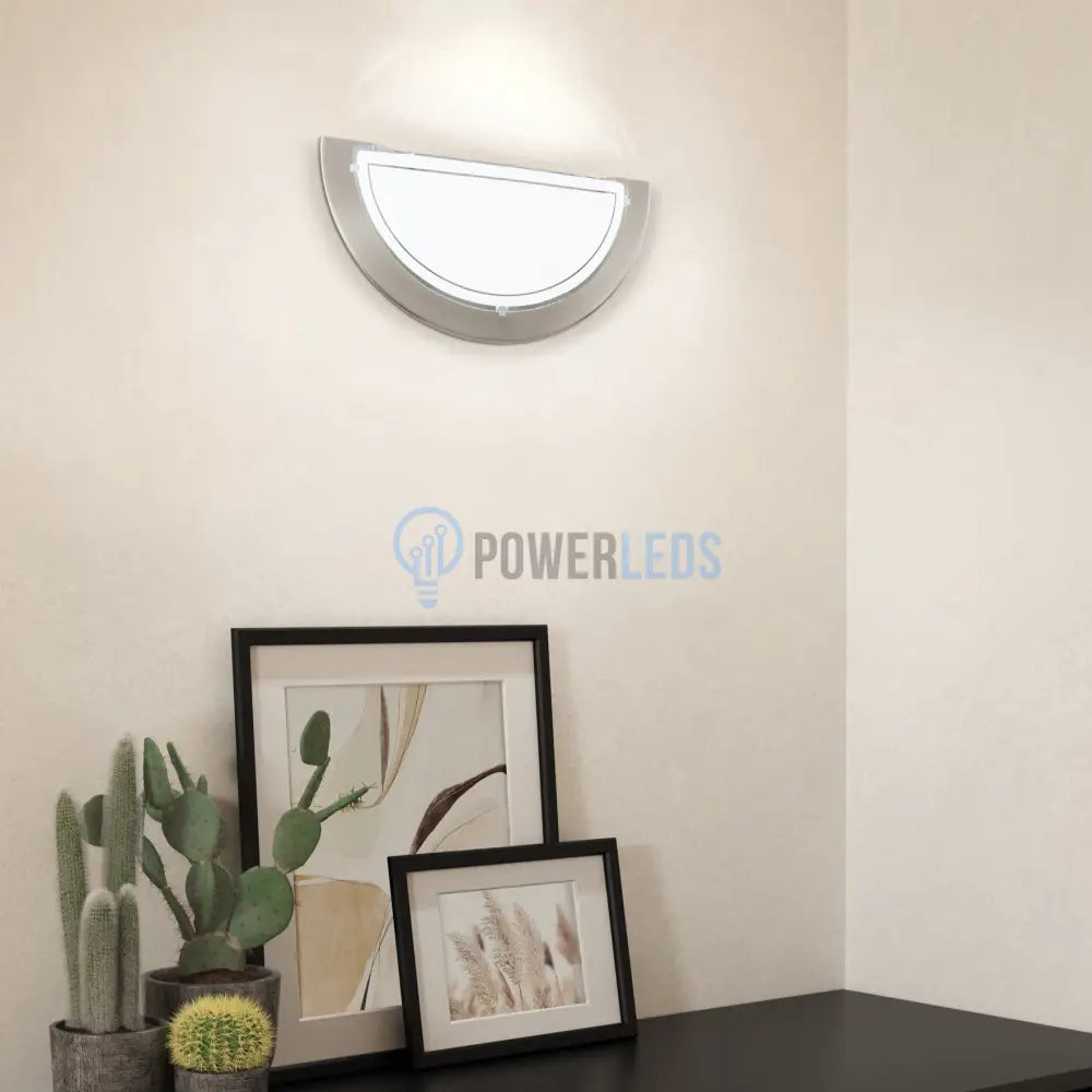 Aplica PLANET 1 Silver & White Eglo led ceiling light