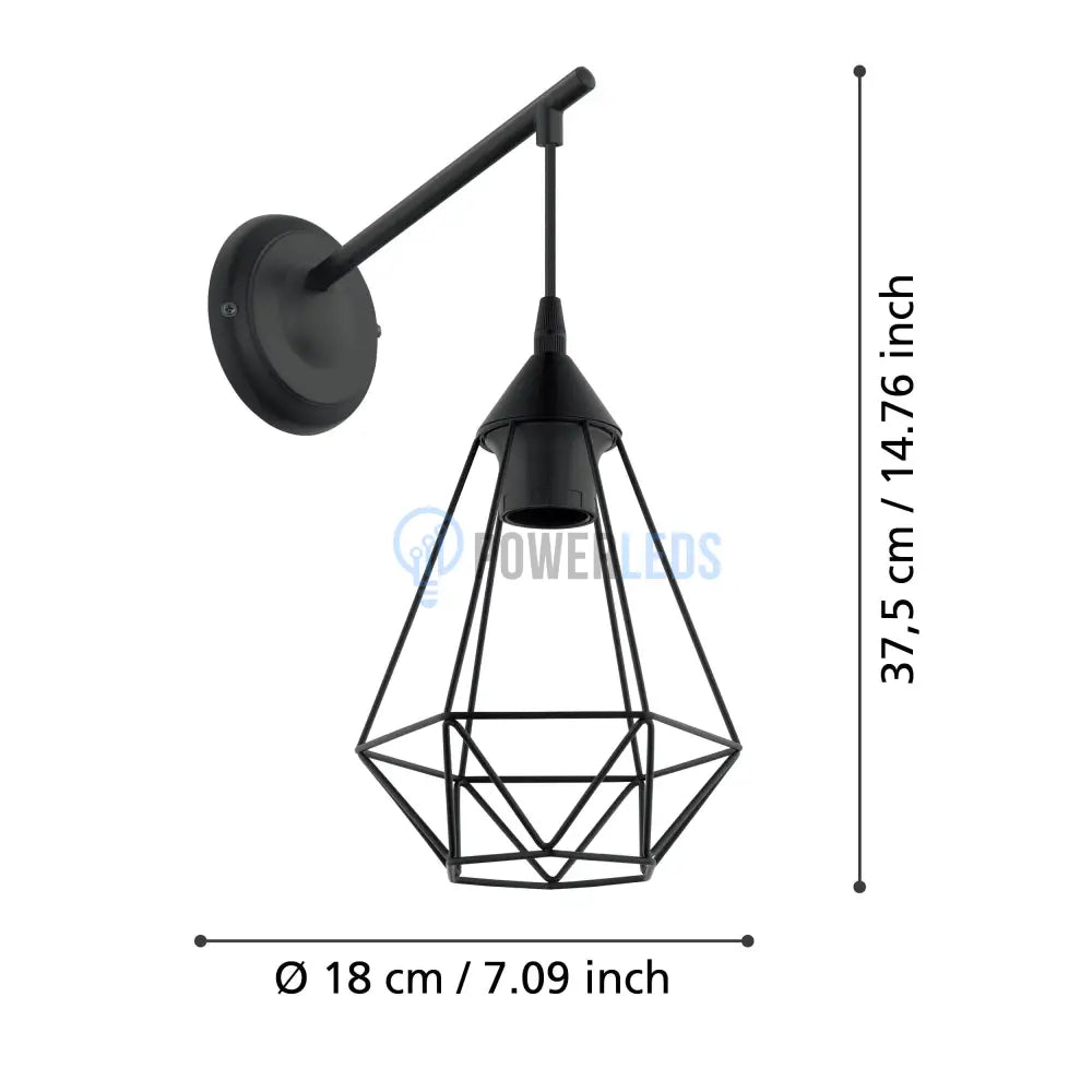 Aplica 1xE27 TARBES EGLO 49081 powerleds.ro