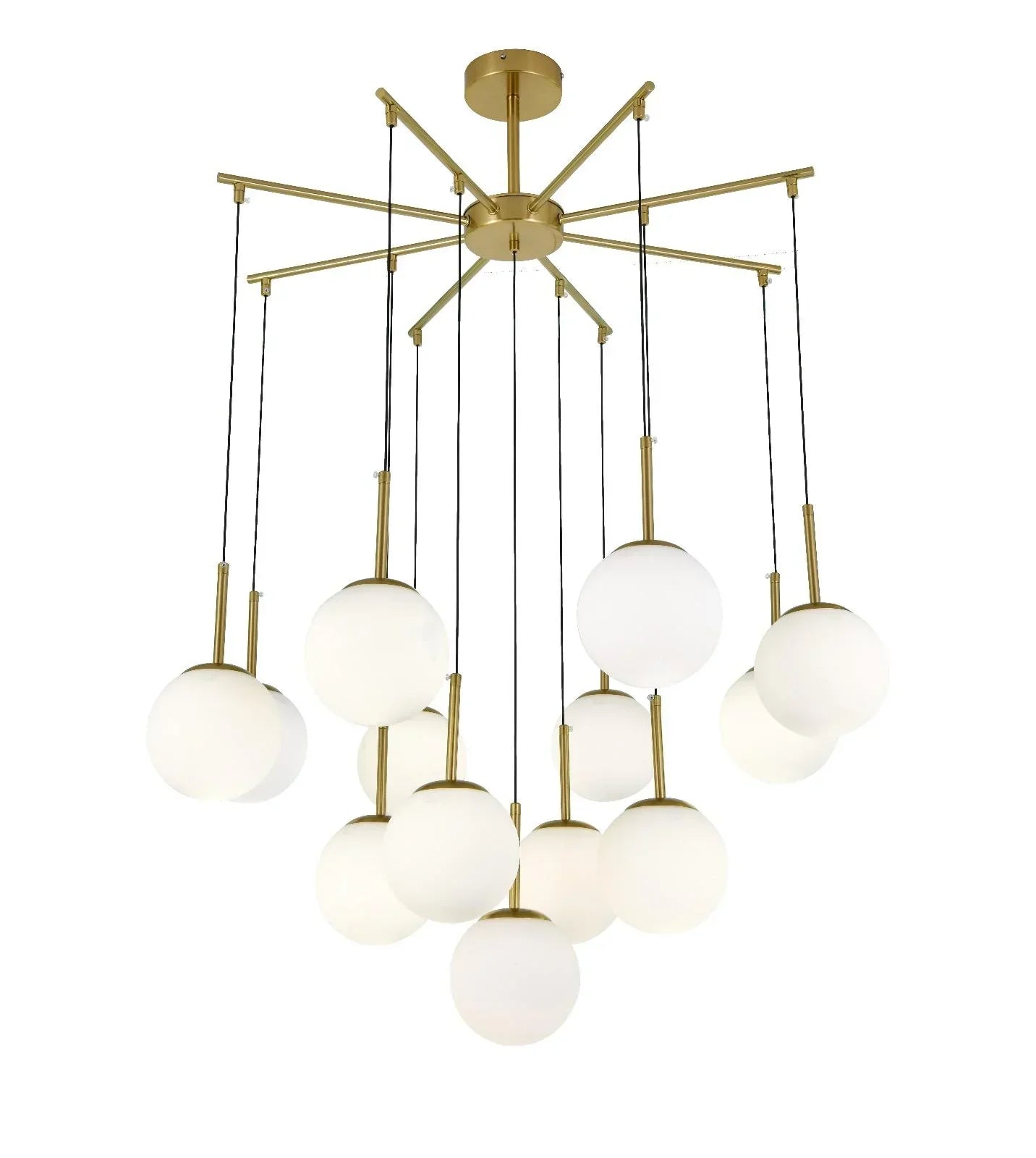 Lustra Abajur MAT GOLD SWING