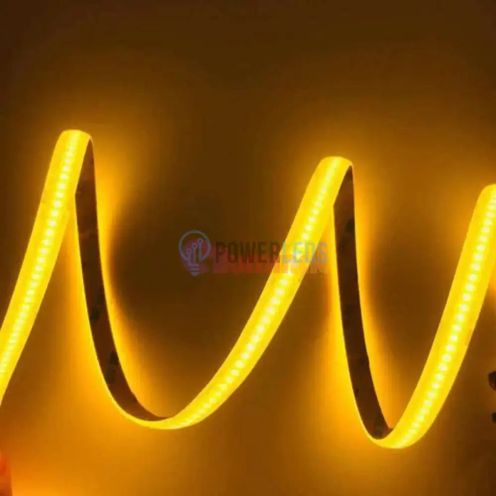 Banda LED 24V CCT COB 10 metri cu 3 Tipuri de Lumina powerleds.ro