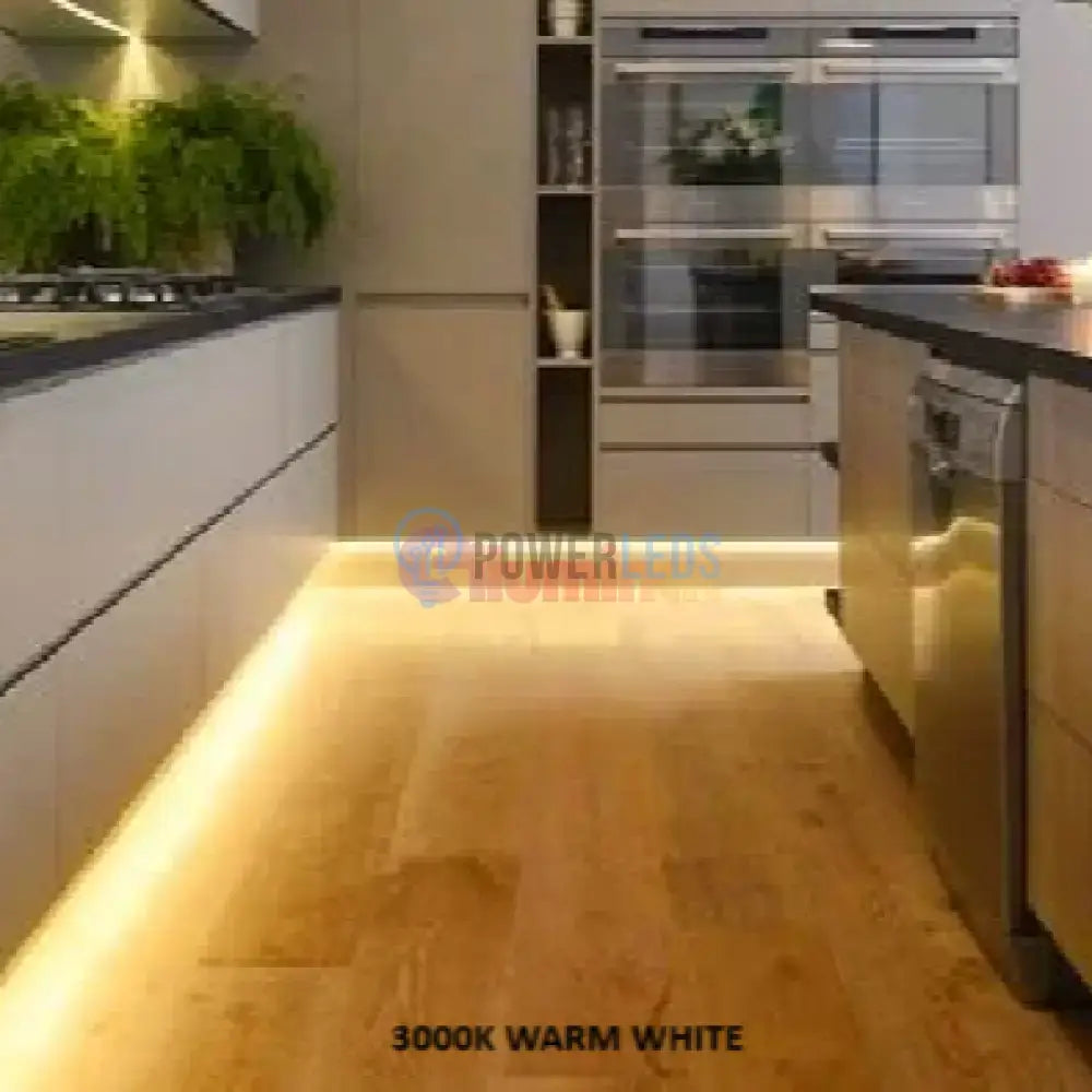 Banda LED 24V CCT COB 10 metri cu 3 Tipuri de Lumina powerleds.ro