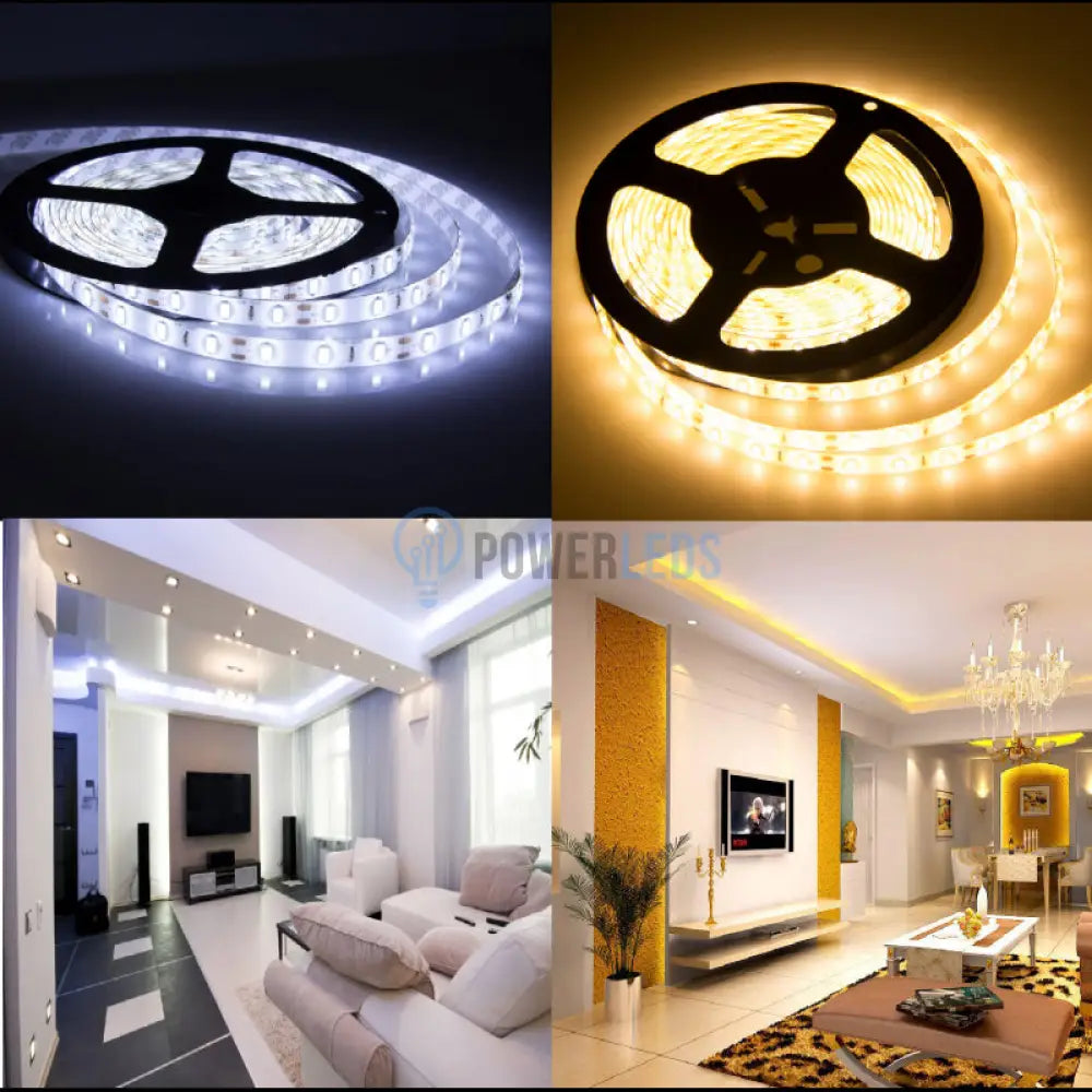 Banda Led 2835 240 Smd-Ml Interior - Rola 5 Metri Strips