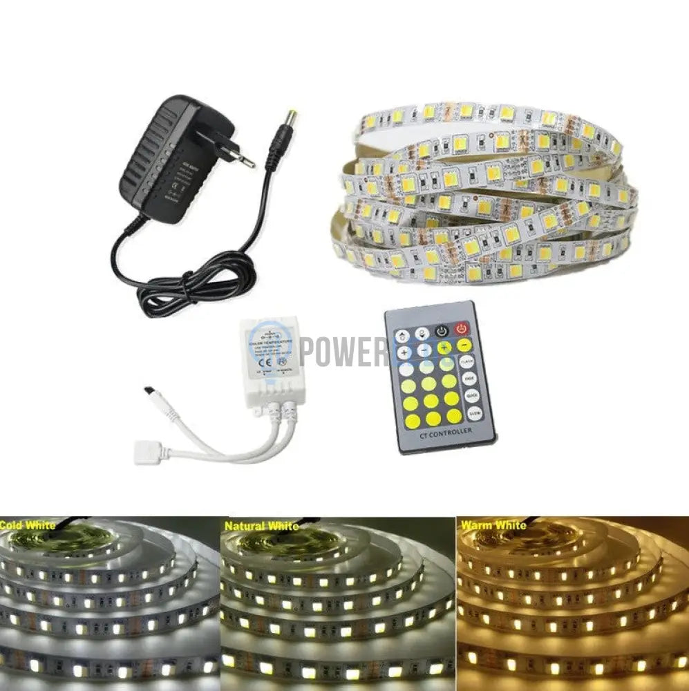 Banda Led 5025 Cct 120 Smd-Ml Interior 3 Functii - Rola 5 Metri Strips