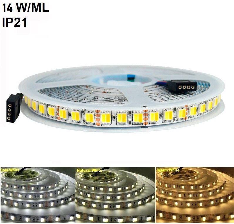Banda LED 5025 CCT 120 SMD-ML Interior 3 Functii - rola 5 metri