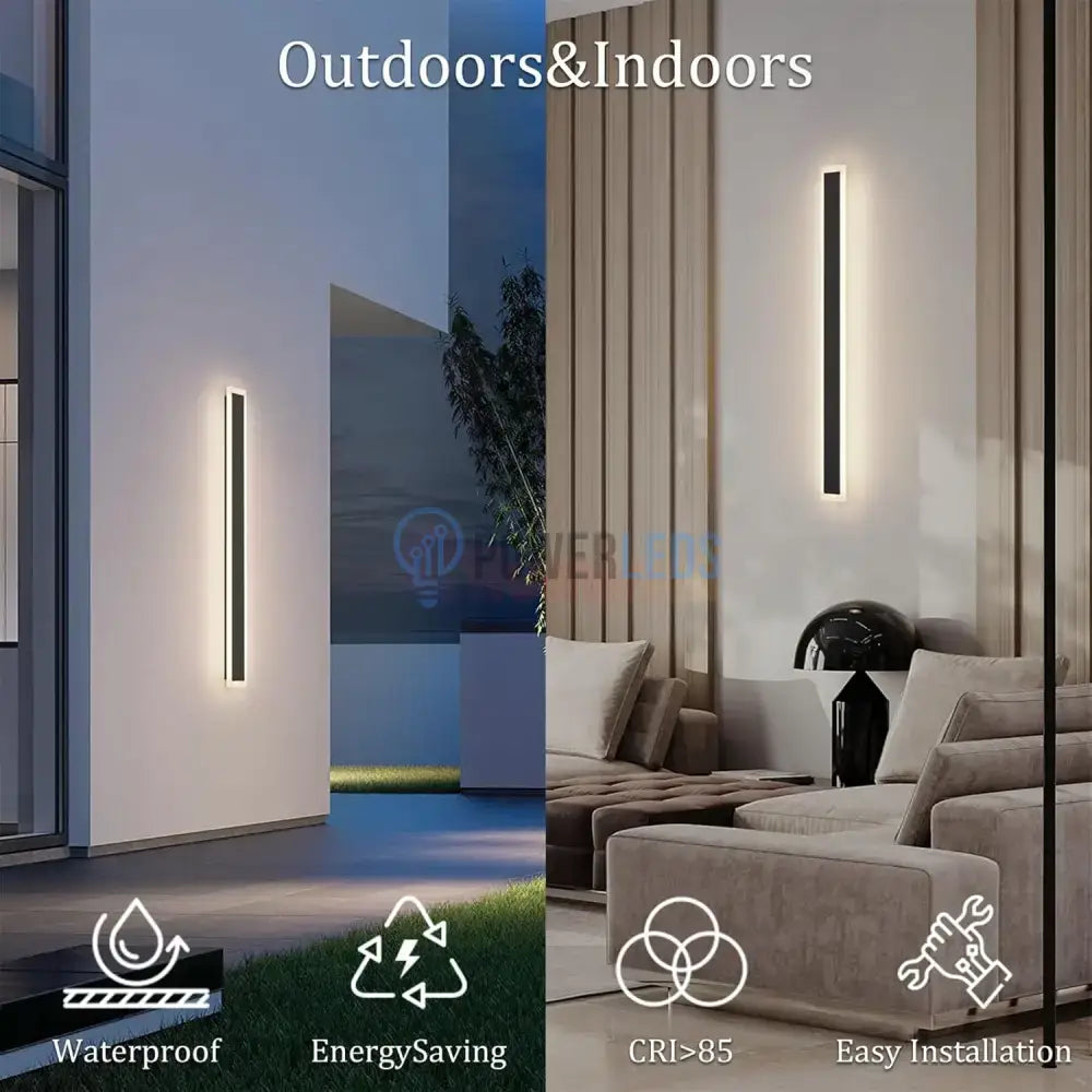 Bara Luminoasa LED Exterior IP65 220V Wall Light Fixtures