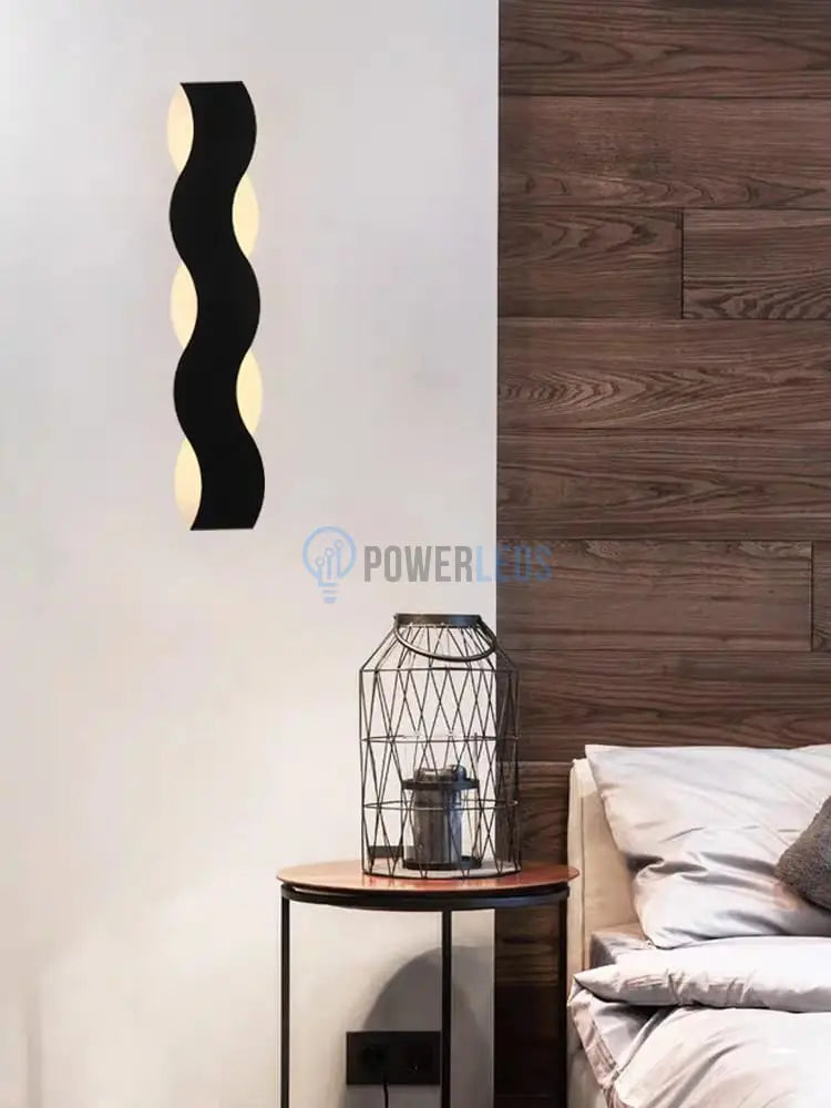 Bara Luminoasa Led Exterior Nordic Style Spiral Ip65 220V Wall Light Fixtures