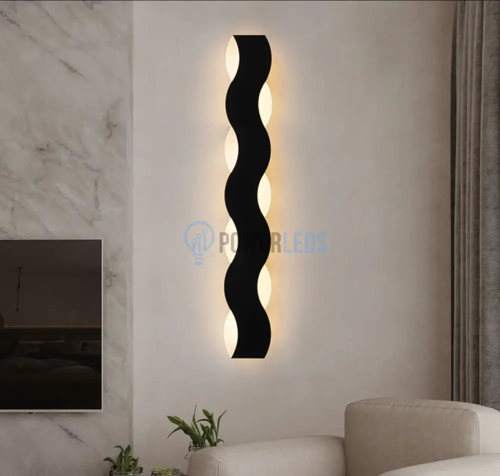 Bara Luminoasa Led Exterior Nordic Style Spiral Ip65 220V Wall Light Fixtures