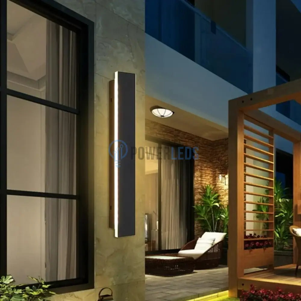Bara Luminoasa Led Slim Exterior Ip65 220V Wall Light Fixtures
