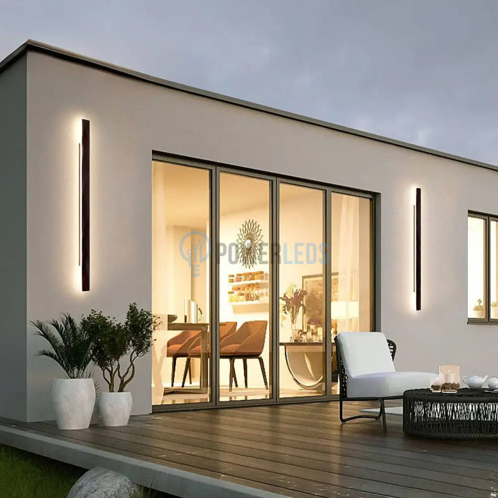 Bara Luminoasa Led Slim Exterior Ip65 220V Wall Light Fixtures