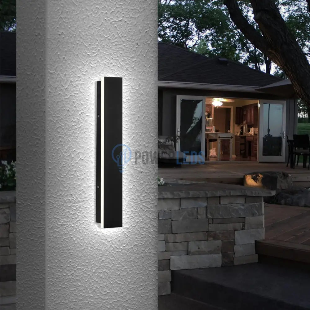 Bara Luminoasa Led Slim Exterior Ip65 220V Wall Light Fixtures