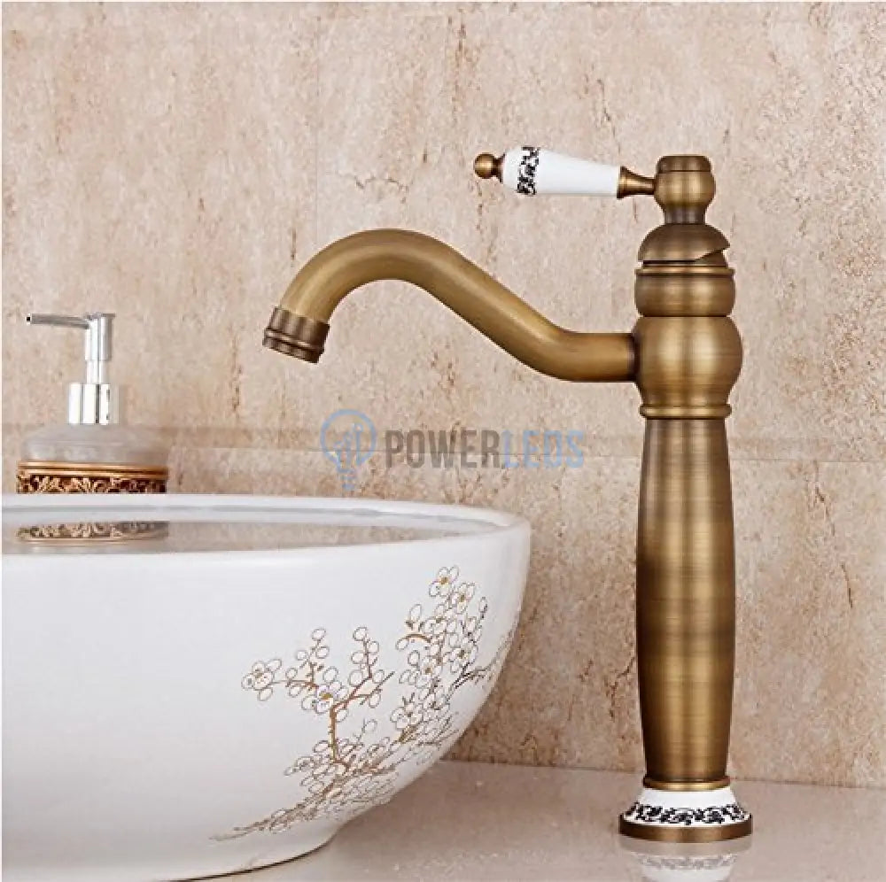 Baterie Lavoar Inalta Bronz Antichizat 1761 Sink Battery