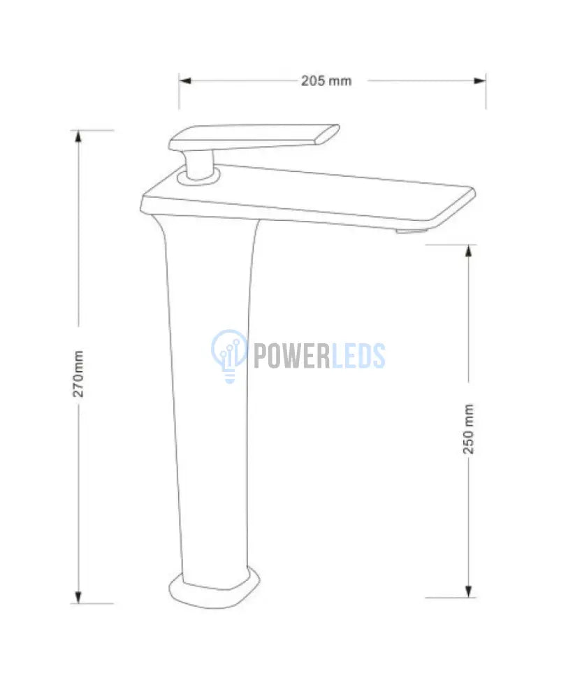 Baterie Lavoar Inalta Luxury Line Golden White 004 Sink Battery