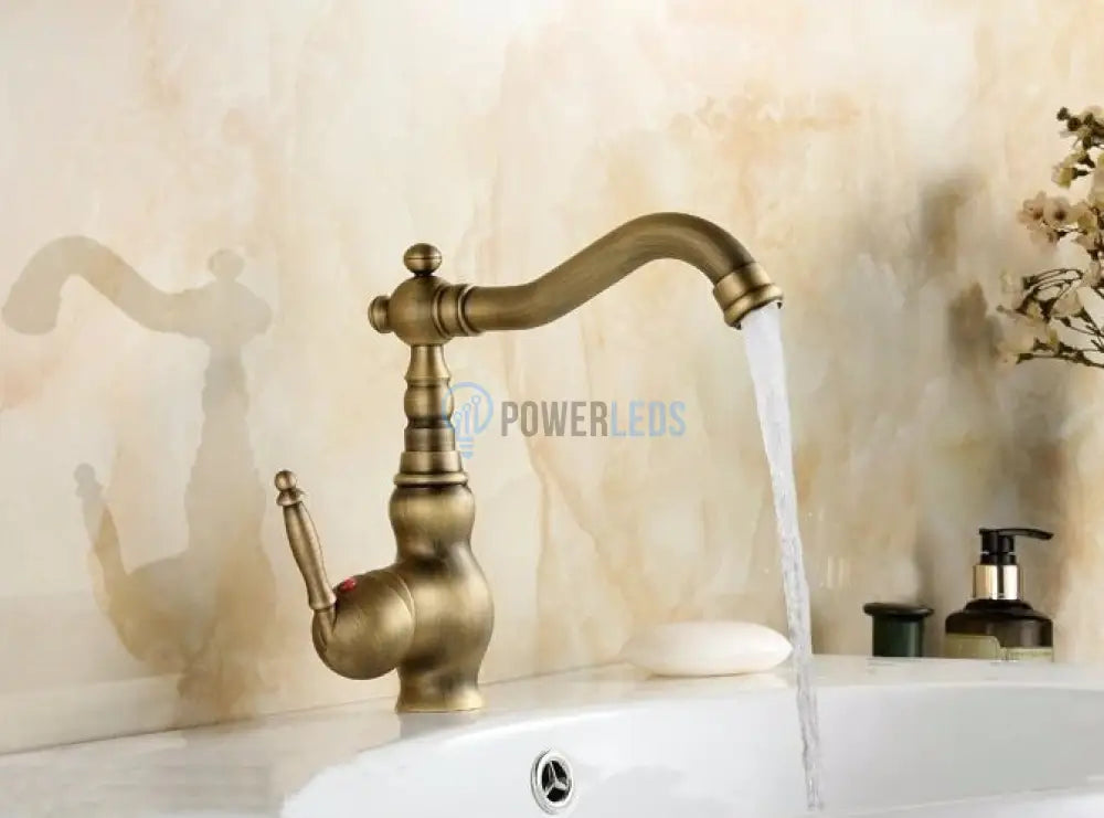 Baterie Lavoar Medie Bronz Antichizat 1729D Sink Faucet