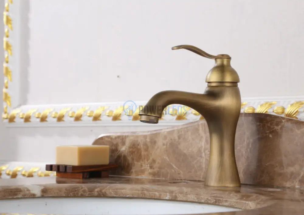 Baterie Lavoar Medie Bronz Antichizat 1762D Sink Faucet