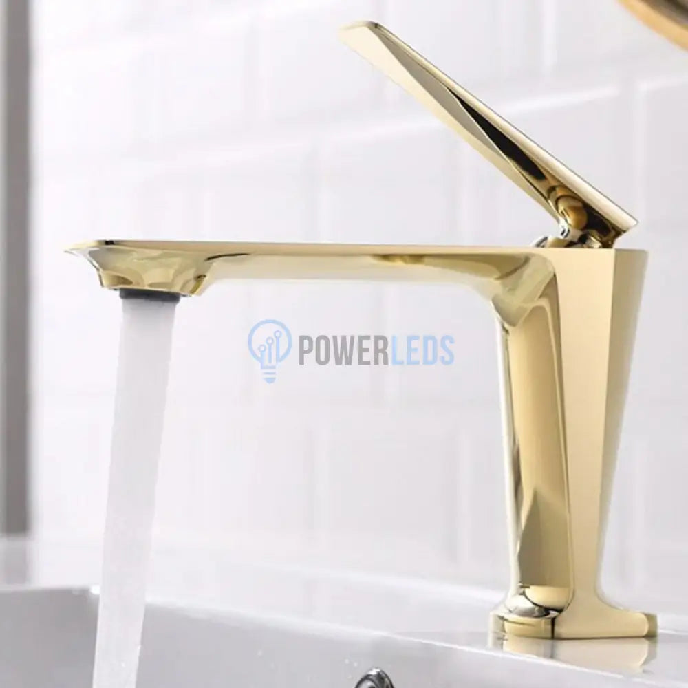 Baterie Lavoar Medie Luxury Line Golden Beauty 001 Sink Faucet