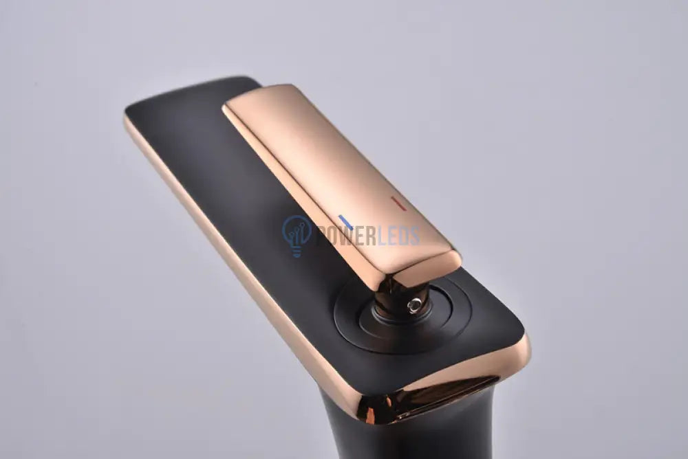 Baterie Lavoar Medie Luxury Line Rose Black 003 Sink Faucet