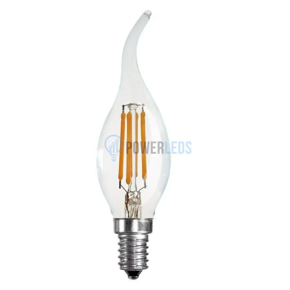 Bec Led E14 4W Filament Flacara Bulb