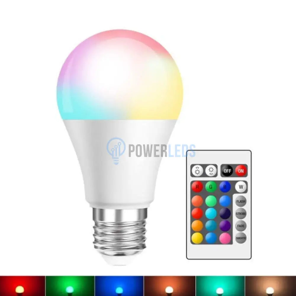 Bec Led E27 10W Rgb Telecomanda Bulb