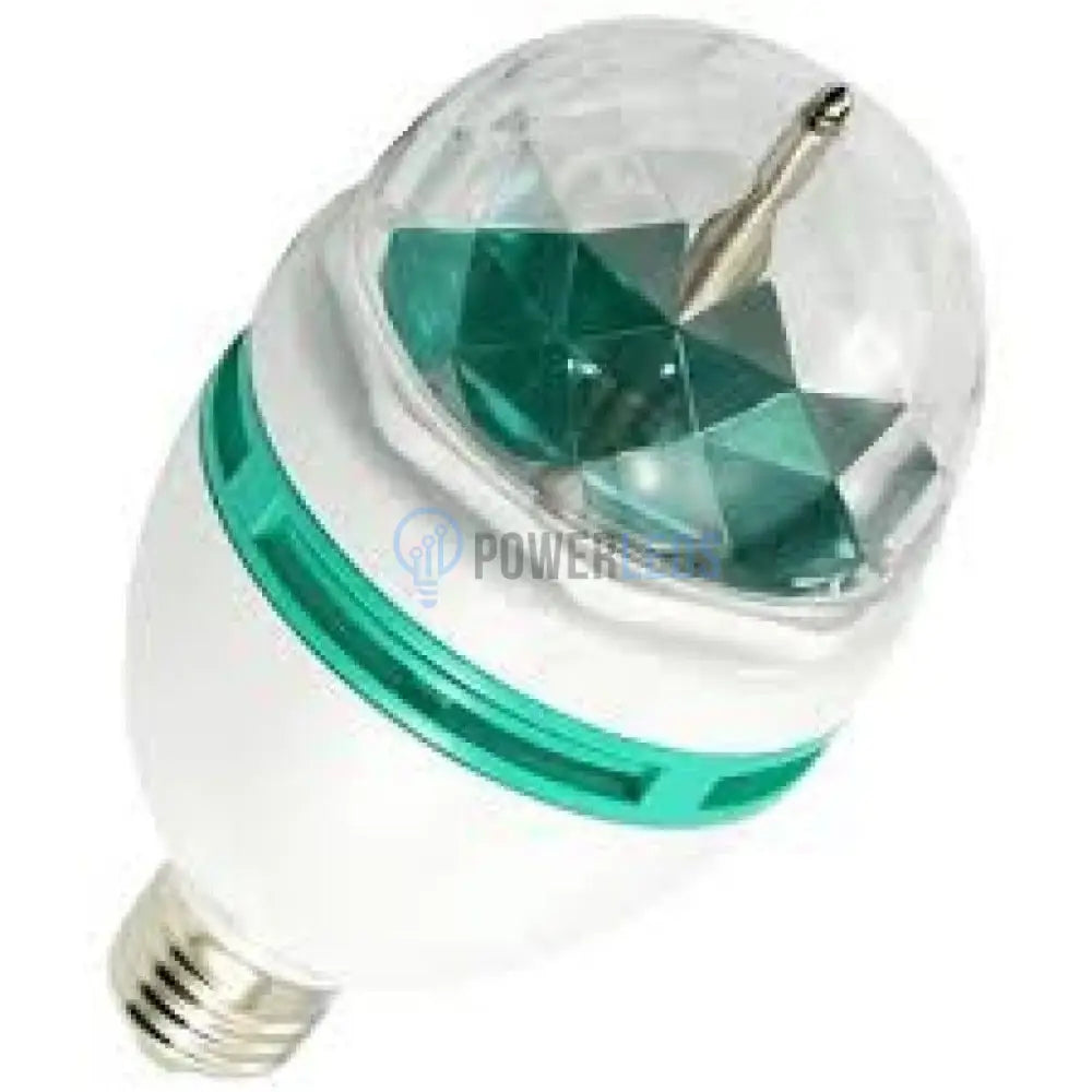 Bec Led E27 3W Cristal Multicolor Autorotativ Bulb