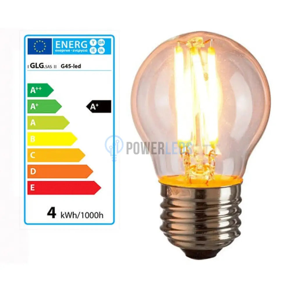 Bec Led E27 4W Filament G45 Ghirlanda Bulb