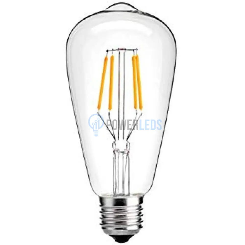 Bec Led E27 4W Filament St64 Dimabil Bulb