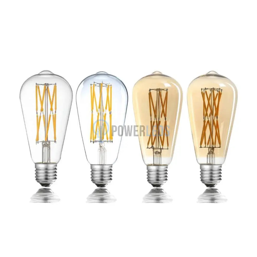 Bec Led E27 Vintage St64 12W Echivalent 100W Bulb