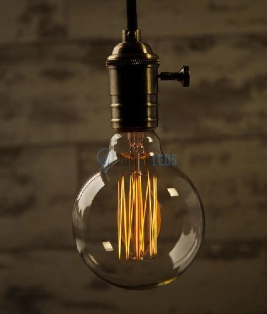 Bec Vintage Decorativ E27 G80 60W Light Bulb