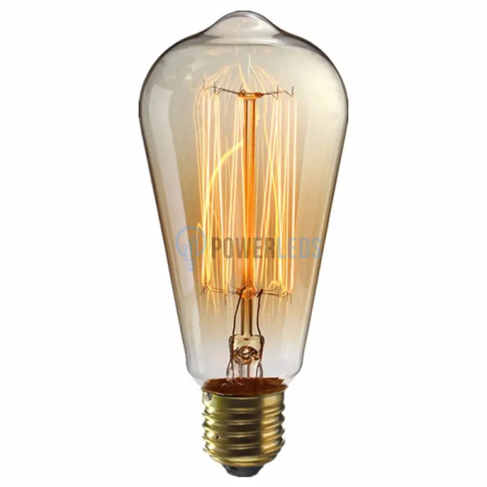 Bec Vintage Decorativ E27 St64 60W Light Bulb