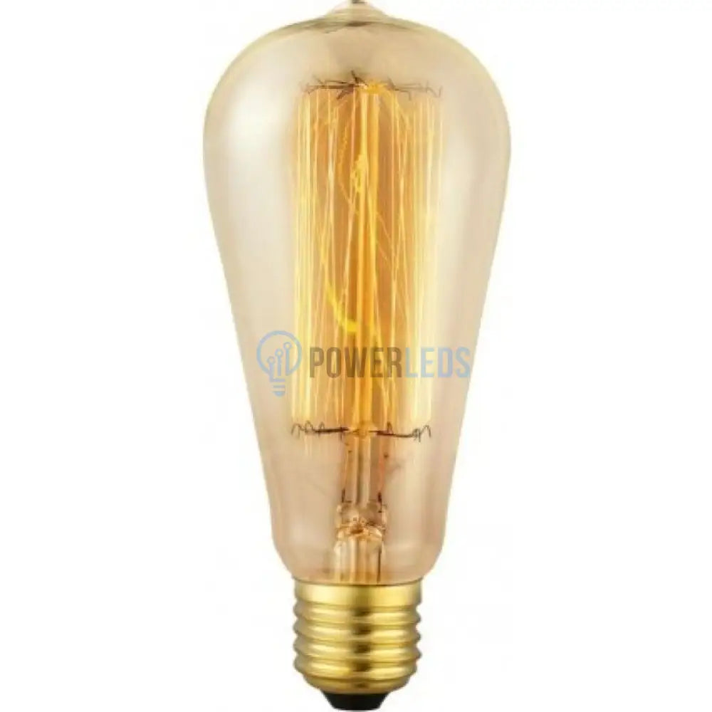 Bec Vintage Decorativ E27 St64 60W Light Bulb