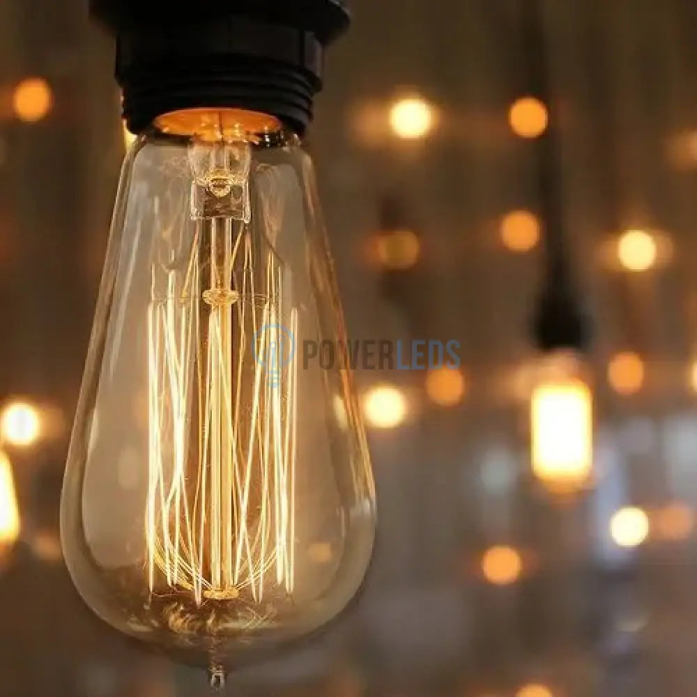 Bec Vintage Decorativ E27 St64 60W Light Bulb